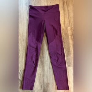 Under Armor Purple Compression Heatgear Leggings